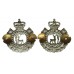 Pair of Berkshire Constabulary Collar Badges - Queen's Crown