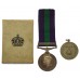 General Service Medal (Clasp - Palestine 1945-48) - Pte. A.E. Allen, Royal Army Ordnance Corps