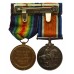 WW1 British War & Victory Medal Pair - Pte. J. Kempshall, Royal Sussex Regiment