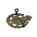 7th Bn. (The Robin Hoods) Sherwood Foresters Field Service Cap Badge - King's Crown