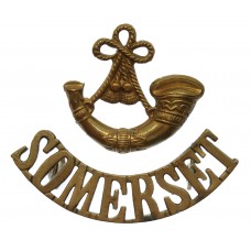 Somerset Light Infantry (Bugle/SOMERSET) Shoulder Title