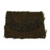 Cameronians The Scottish Rifles (CAMERONIANS) WW2 Cloth Shoulder Title
