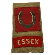 13th Infantry Division Essex Regiment WW2 Insignia Combination