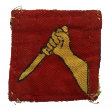 19th Indian Division Printed Formation Sign
