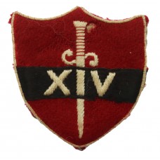 14th Army Cloth Formation Sign