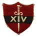 14th Army Cloth Formation Sign