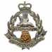 East Lancashire Regiment Anodised (Staybrite) Cap Badge - Queen's Crown