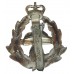 East Lancashire Regiment Anodised (Staybrite) Cap Badge - Queen's Crown