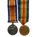 WW1 British War Medal, Victory Medal & Memorial Plaque - Pte. T. Heasman, 11th (1st South Downs) Bn. Royal Sussex Regiment - K.I.A. 3/9/16