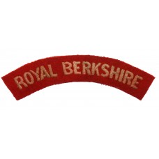 Royal Berkshire Regiment (ROYAL BERKSHIRE) Cloth Shoulder Title