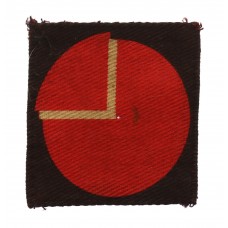4th Infantry Division Printed Formation Sign (3rd Pattern)