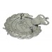 South Wales Constabulary Wreath Cap Badge - Queen's Crown