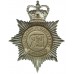 Sheffield & Rotherham Constabulary Helmet Plate - Queen's Crown