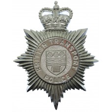 British Transport Police (B.T.P.) Helmet Plate - Queen's Crown