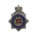 Lancashire Special Constabulary Enamelled Lapel Badge - Queen's Crown