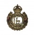Berkshire Constabulary White Metal Collar Badge - King's Crown