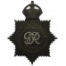 George VI Metropolitan Police Night Helmet Plate