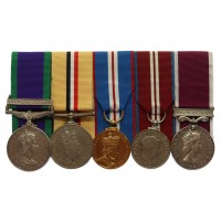 Campaign Service Medal (Clasp - Northern Ireland), Iraq Medal and Army LS&GC Medal Group of Five - Cpl. D.J. Sands, Royal Electrical & Mechanical Engineers