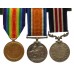 WW1 Military Medal, British War Medal and Victory Medal Group of Three - Pte. R.W. Heslop, 10th Bn. Manchester Regiment