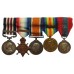 WW1 Military Medal & Bar and Mentioned in Despatches Medal Group of Five - Sjt. J. Blackburn, Royal Engineers and Liverpool Regiment