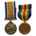 WW1 Somme Casualty British War Medal, Victory Medal and Memorial Plaque - Pte. W. Parkinson, 10th Bn. York & Lancaster Regiment - K.I.A. 1st-3rd July 1916