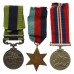 1908 India General Service Medal (Clasp - Mohmand 1933) and WW2 Medal Group of Three - Gnr. V. Brennan, Royal Artillery