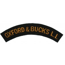 Oxfordshire & Buckinghamshire Light Infantry (OXFORD & BU