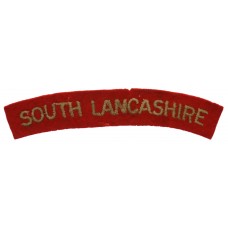 South Lancashire Regiment (SOUTH LANCASHIRE) Cloth Shoulder Title