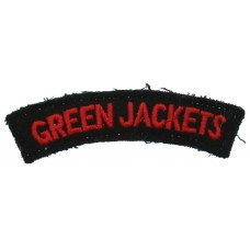 Royal Green Jackets (GREEN JACKETS) Cloth Shoulder Title