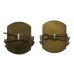 Pair of Queen's Lancashire Regiment Anodised (Staybrite) Collar Badges