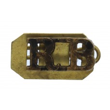 Rifle Brigade (R.B.) Shoulder Title