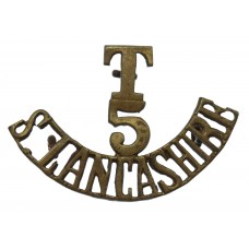 5th Territorial Bn. South Lancashire Regiment (T/5/S.LANCASHIRE) Shoulder Title