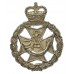 Green Jackets Brigade Officer's 1964 Hallmarked Silver Cap Badge