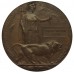 WW1 Memorial Plaque (Death Penny) - Private David Wilson Mack, 1st Bn Highland Light Infantry - K.I.A. 11/1/17