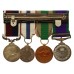 Campaign Service Medal (Clasp - Borneo) and RAF Long Service & Good Conduct Medal Group of Four - Cpl. K. Dutton, Royal Air Force