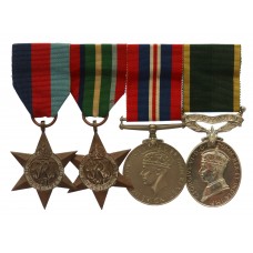 WW2 Far East Prisoner of War Territorial Efficiency Medal Group -