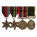 WW2 Far East Prisoner of War Territorial Efficiency Medal Group - Lieut. N.R. Parker, 88th Field Regt. Royal Artillery
