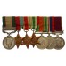1936 IGS (North West Frontier 1936-37), WW2 and Long Service & Good Conduct Medal Group of Seven - W.O.Cl.2. W.T. Meek, Royal Artillery