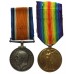 WW1 British War Medal, Victory Medal and Memorial Plaque - Pte. J. Cairns, 1st Bn. Royal Scots Fusiliers - K.I.A. 13/11/16