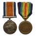 WW1 British War & Victory Medal Pair - Pte. E. Blight, 1st South African Infantry