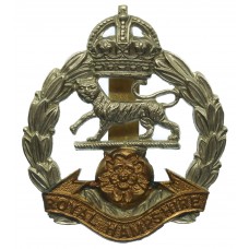 Royal Hampshire Regiment Cap Badge - King's Crown