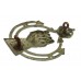 Royal Armoured Corps (R.A.C.) Cap Badge - King's Crown