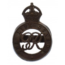 George VI The Life Guards Officer's Service Dress Cap Badge