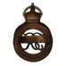 George VI The Life Guards Officer's Service Dress Cap Badge