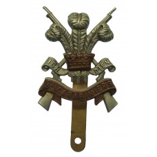 3rd Carabiniers (Prince of Wales's Dragoon Guards) Bi-metal Cap Badge