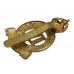 4th Queen's Own Hussars Cap Badge - King's Crown