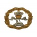South Lancashire Regiment Officer's  Silvered & Gilt Beret Badge