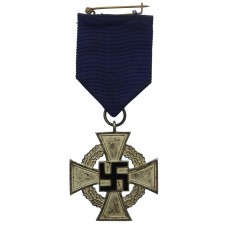 Germany WW2 Faithful Service Medal in Silver for 25 Years Service