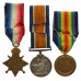 WW1 1914-15 Star Medal Trio and Memorial Plaque - Pte. J. Skain, 12th Bn. Manchester Regiment - K.I.A. 7/7/16