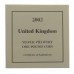Royal Mint 2002 United Kingdom £1 One Pound Piedfort Silver Proof Coin
